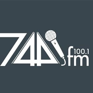 100.1 7441 FM Logo