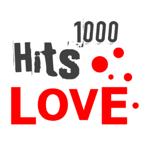 1000 HITS Love Logo