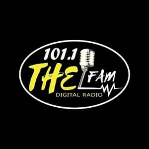 101.1 The Fam Digital Radio Logo