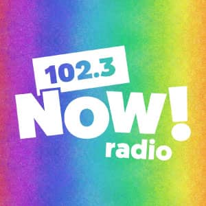 102.3 NOW! Radio Logo