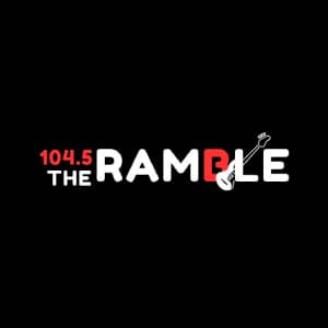 104.5 The Ramble Logo