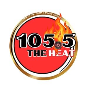 105.5 The Heat WIIN-DB Logo