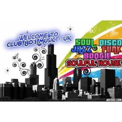 Club 80’s Music UK Logo