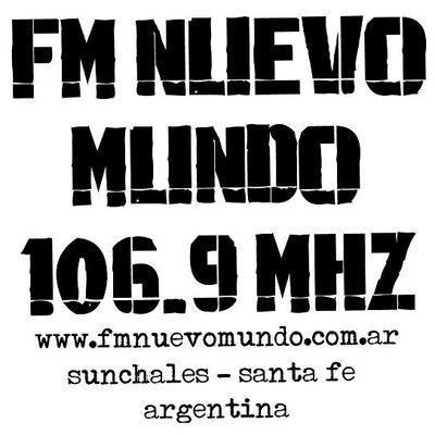 FM Nuevo Mundo – 106.9 – Sunchales, Argentina Logo