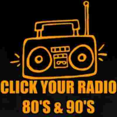 Click Your Radio ’80s & ’90s Logo