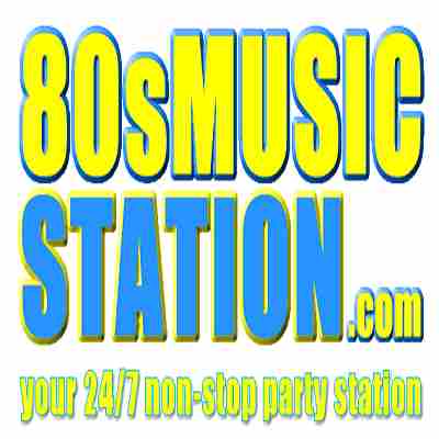 80s Music Station Logo