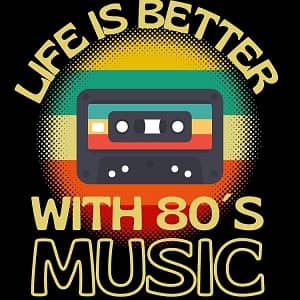 80s Radio For Us Logo