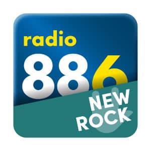 88.6 New Rock Logo