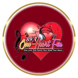 89.1 One Heart FM Logo