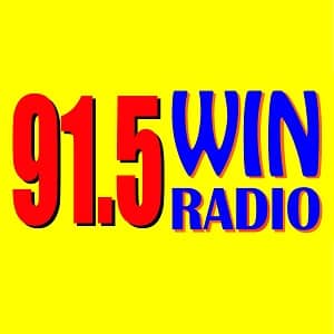91.5 Win Radio Manila Logo