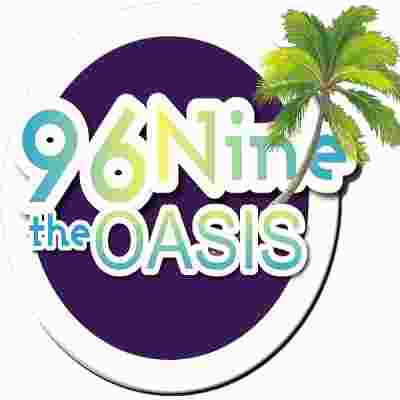 96.9 The Oasis Logo