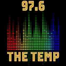 97.6 The Temp Logo