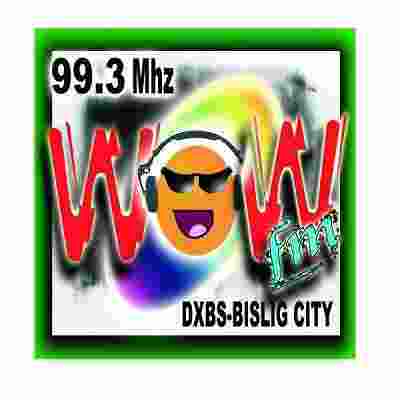 99.3 WOW FM Bislig Logo