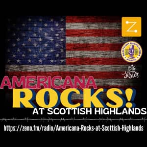 AMERICANA ROCKS! at Scottish Highlands Logo