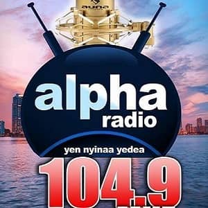 Alpha Radio 104.9 FM Logo