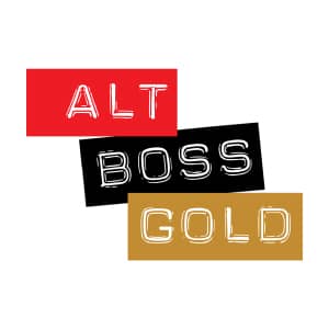 Alt Boss Gold Radio Logo