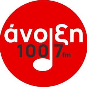 Anoixi 100.7 FM Logo