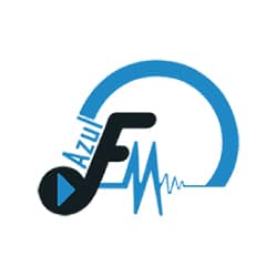 Azul FM 98.6 Región de Murcia Logo