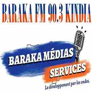 Baraka FM 90.3 Kindia Logo