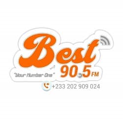 Best 90.5 FM Bogoso Logo