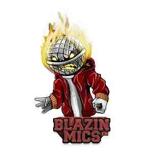 BlazinMicsFm Logo