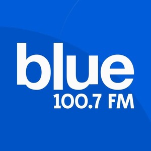 Blue 100.7 Logo