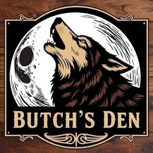 Butch’s Wolf Den Logo