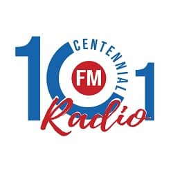 Centennial Radio 101 FM Logo