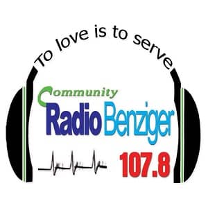 Community Radio Benziger 107.8 FM Logo