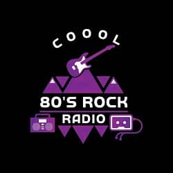 Coool 80’s Rock Radio Logo