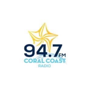 Coral Coast Radio 94.7 FM Logo