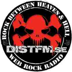 DistFM – 100% ROCK! Logo