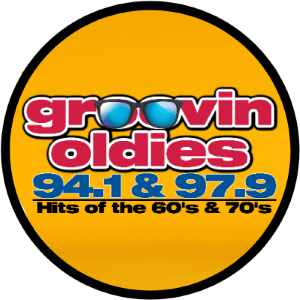 Groovin’ Oldies 94.1 & 97.9 Logo