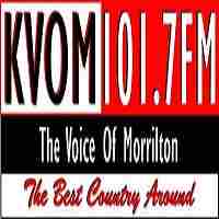 KVOM 101.7 Logo