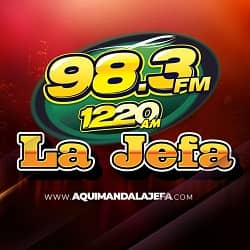 La Jefa 98.3 FM Logo