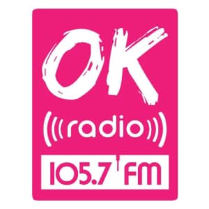 OK FM 105.7 Logo