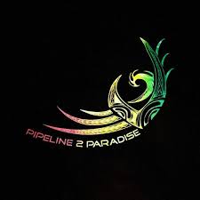 Pipeline 2 Paradise Hawaiian Radio Logo