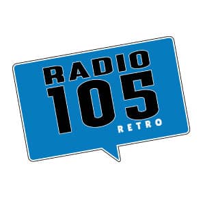Radio 105 Retro Logo