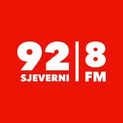 Radio Sjeverni FM – 92.8 MHz Logo