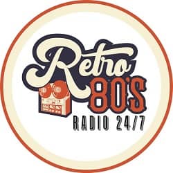 Retro 80’s Radio 24/7 Logo
