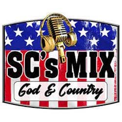 SCs MIX God and Country Radio Logo