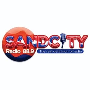 Sandcity Radio 88.9 Logo