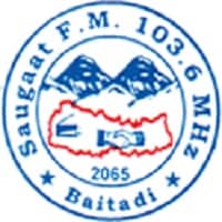 Saugaat FM 103.6 MHz Logo