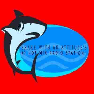 Shark With An Attitude’s # 1 Hot Mix Radio Station Logo