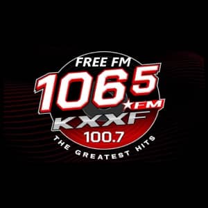 The Original FreeFM – KXXF 106.5 & 100.7 FM Logo