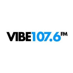 Vibe 107.6 FM Logo
