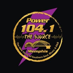 WMSO – Power 104.1 The Source Logo