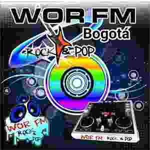 WOR FM Bogota Rock and Pop Logo