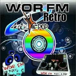 WOR FM Retro Bogotá Rock Y Pop Logo