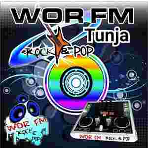 WOR FM Tunja Rock And Pop Logo